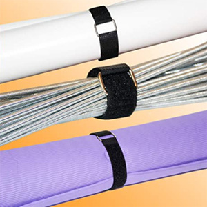 Custom Printed Self-Adhesive Nylon Polyester Hook Loop Strap Eco-Friendly <b>Cable</b> Tie Management with PP <b>Bags</b> - Product Image 4