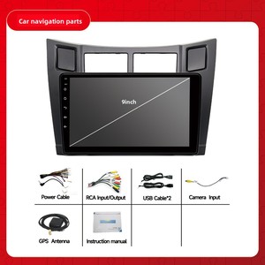 Estéreo para Auto Android Doble DIN 4+64G de 9 Pulgadas con <span class=keywords><strong>Carplay</strong></span> y Android Auto para Toyota <span class=keywords><strong>Yaris</strong></span> / Vizi 2005-2011, IPS, DSP, GPS, RDS, WIFI - Product Image 4