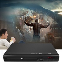 Lecteur DVD/EVD portable avec télécommande, mini lecteur pour enfants, VCD HD, interface USB, prise en charge du karaoké