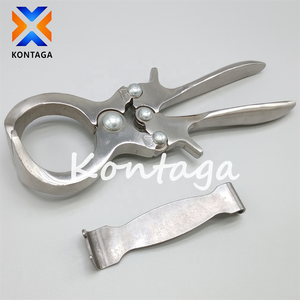 คีมคีบสเตนเลสสำหรับฟาร์มปศุสัตว์21.5ซม. - Product Image 6