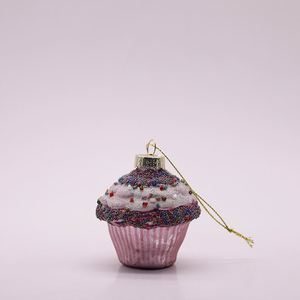 Los Últimos Adornos Navideños de Cristal para el Hogar, Bellamente Diseñados, Deliciosos Adornos de Cristal con Forma de Pastel para el Árbol de Navidad - Product Image 4