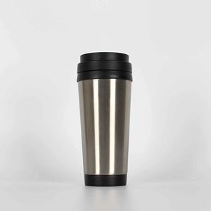 Blue Stainless Steel Travel Tumbler With Lid Vacuum Insulated Minimalist Design <b>For</b> <b>Hot</b> Cold <b>Drinks</b> - Product Image 2