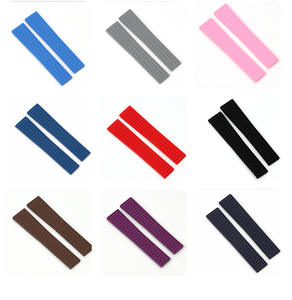 Pa-tek Philippe Grenade Mujer 5067 Tape 5068 5069 Silicona Impermeable Caucho Correas de reloj 21mm Hebilla <span class=keywords><strong>plegable</strong></span> - Product Image 5