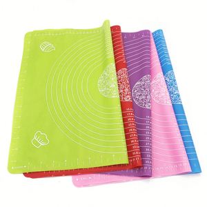 Custom Non Stick Soft Bbq Pastry Oven Kneading <b>Rolling</b> Dough Baking Sheet Silicone Baking <b>Mat</b> for Cooking - Product Image 4