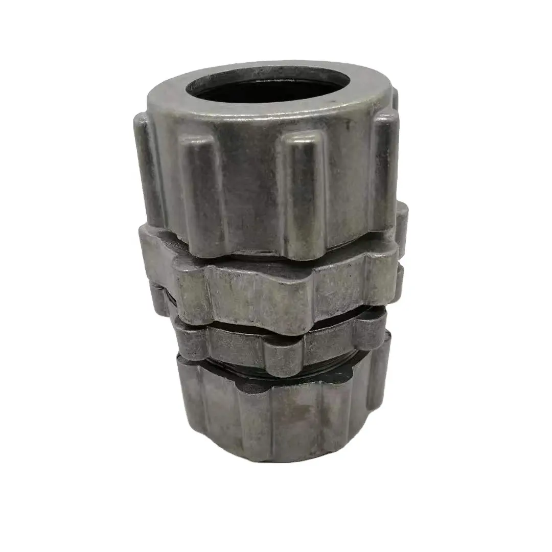 FAP-A-2-40G 1.5 inch high temperature connector Aluminum alloy material with nut/tube Orange rubber ring for dust collector