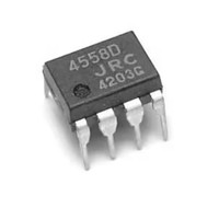 Circuit intégré original NJM4558D JRC4558 DIP, transistor MOSFET DIP-8, amplificateur opérationnel double JRC4558 4558 IC