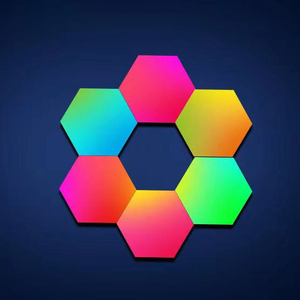 Smart Life Led Quantum Lamp Hexagon Wifi Night <b>Light</b> Hexagonal Led <b>Light</b> for <b>Gaming</b> Room - Product Image 3