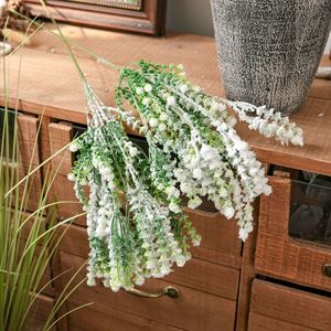 CallaFloral Ramo Individual de Plástico Blanco Artificial de Baby's Breath para Decoración de Bodas Estilo INS - Product Image 2