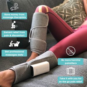 Bota eléctrica de recuperación de aire con calor y venas varicosas fisioterapia para circulación relajación del pie producto para aliviar el dolor - Product Image 2