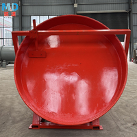 Granulador de Disco MINGDA YP600 para Línea de Producción de Pellets de Fertilizantes, Capacidad de 0.3-5 Ton/h, 380V