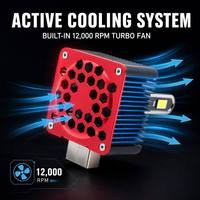 Ampoules de phares LED D1S D1R, luminosité 380 % supérieure, 6000 K, phares LED de voiture avec CANBUS intelligent, installation facile pour BMW E46
