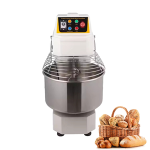 Equipo de Cocina Comercial Nuevo, Mezcladora de Masa Automática de Acero Inoxidable Antiadherente de 1500W con Velocidad Ajustable, 1 Año de Garantía - Product Image 1