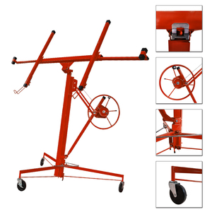 Ascenseur de panneau de cloison sèche de gypse à roues de <span class=keywords><strong>prix</strong></span> bon marché 150 LBS/68KG 11 ''palan de levage de panneau de cloison sèche de Sheetrock - Product Image 5