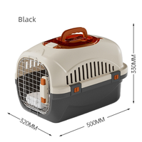 Nouvelle sacoche de transport pour chat, boîte de transport portable pour animaux de compagnie, boîte de transport pour chien et chat ventilée sur toutes les faces, respirante, dissipation de la chaleur
