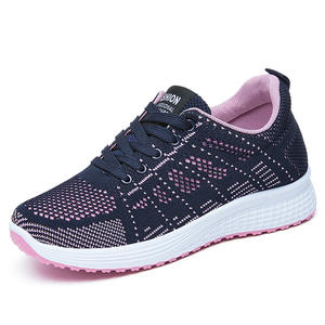 Women's Lightweight Breathable Comfort Soft Sole Basketball Style Sneakers Hollow Mesh <b>Flats</b> for <b>Summer</b> Sports Walking - Product Image 5
