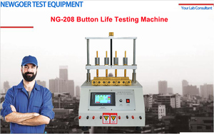 เครื่อ<span class=keywords><strong>ง</strong></span>ทดสอบความ<span class=keywords><strong>ทน</strong></span>ทานของปุ่มกดแบบสัมผัส IEC 60068 สำหรับทดสอบการใช้งานสวิตช์ - Product Image 6