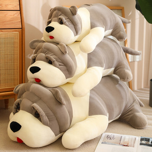 Nouveau Super doux peluche Animal Shar Pei chien édredon pp coton lit dormir <span class=keywords><strong>en</strong></span> peluche <span class=keywords><strong>oreiller</strong></span> ménage <span class=keywords><strong>d</strong></span>écoration <span class=keywords><strong>oreiller</strong></span> - Product Image 5