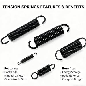 Yu Hui <strong>Spring</strong> Custom High Precision Metal 300mm Long Stainless Steel Heavy Duty Motorcycle Stretching <strong>Spring</strong> - Product Image 3
