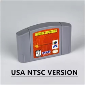 Cartucho de videojuego Mission <span class=keywords><strong>Impossible</strong></span> de 64 bits para tarjeta de consola de juegos Nintendo 64 versión NTSC de EE. UU. - Product Image 3