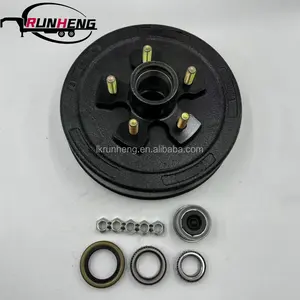 Hot Selling High Quality 3500lbs 10" Trailer Brake Drum Trailer Brake Kit And Trailer Axle With Electric Brakes