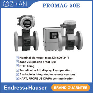 เครื่องวัดการไหลแบบดิจิตอล/เซ็นเซอร์วัดการไหลแบบแม่เหล็ก Endress+Hauser รุ่น Promag 50E32 DN32 ขนาด 32 มม. สำหรับการวัดจาก Endress+Hauser - Product Image 4