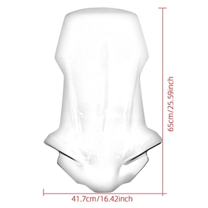 Parabrisas transparente para motocicleta, visera, deflectores de viento, parabrisas para Honda <span class=keywords><strong>X</strong></span> <span class=keywords><strong>ADV</strong></span> <span class=keywords><strong>750</strong></span> <span class=keywords><strong>X</strong></span>-ADV750 XADV <span class=keywords><strong>750</strong></span> 2017 2018 <span class=keywords><strong>2019</strong></span> - Product Image 3