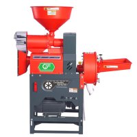 Machine de décorticage et de mouture de riz automatique combinée, moulin à farine, broyeur de riz paddy, moteur pour usage domestique, capacité 150 kg/h, garantie 1 an