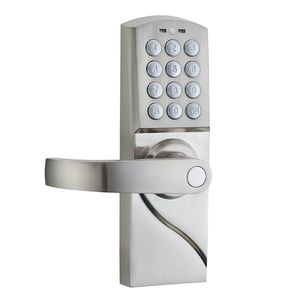 Electronic <b>Door</b> Lock Password Entry All Metal Modern Style For Home Office Hotel Apartment <b>Replacement</b> <b>Handle</b> Lock RD-J - Product Image 4