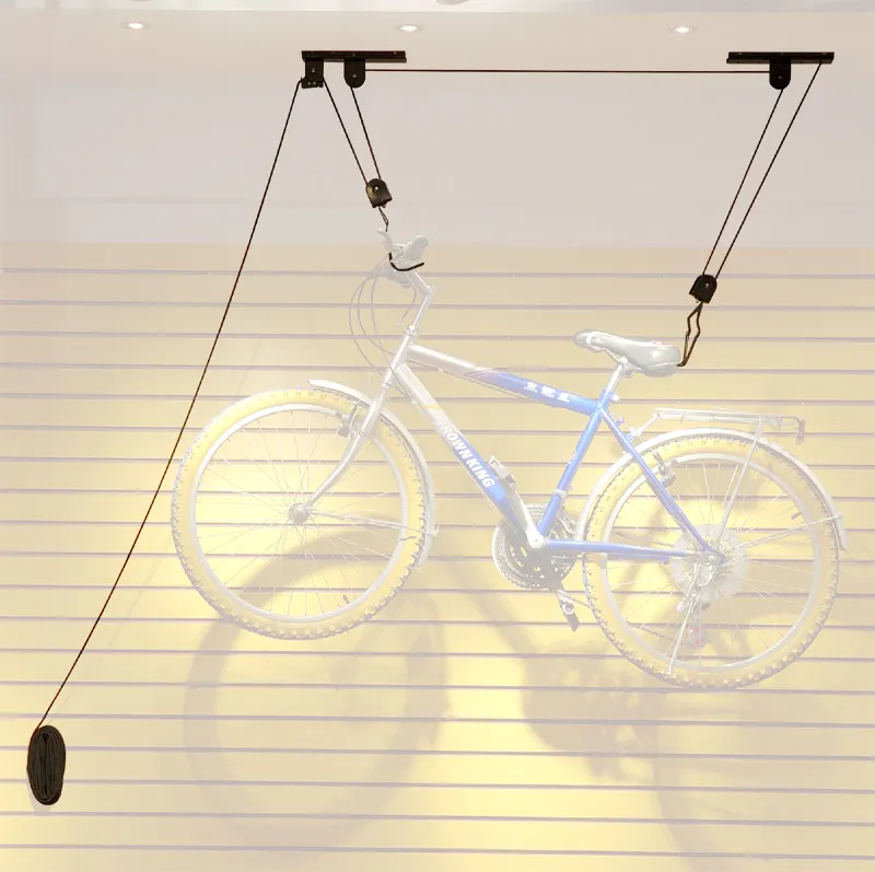 Overhead Garage Plafond Lift Muur Mount Ebike Opbergrek