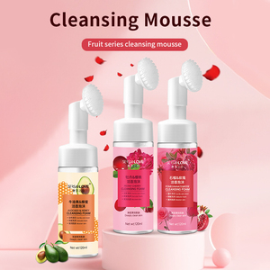 Blanqueamiento antienvejecimiento Aguacate miel Peonía cereza Espuma Lavado DE CARA Piel sensible Anti Limpiador <span class=keywords><strong>facial</strong></span> - Product Image 2