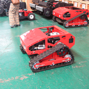 迅速配送 CE認証 9馬力 スマートロボット芝刈り機 224cc 4ストロークエンジン 55cm刈幅 200mリモコン DIYグレード - Product Image 4