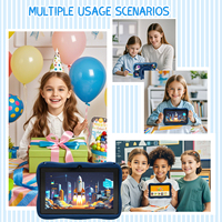 Tablette Tactile Enfant 7 Pouces avec 2 Go de RAM 32 Go de ROM Android 12 Quad-Core Nouvelle, Éducative et Ludique, Écran Capacitif pour Enfants
