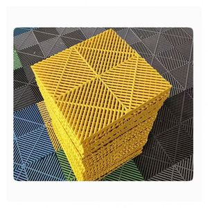 Azulejos de rejilla de suelo de drenaje antideslizante para tienda de 1,8 cm, alfombrillas de garaje y detalle, cartón Industrial antideslizante para uso en interiores - Product Image 1