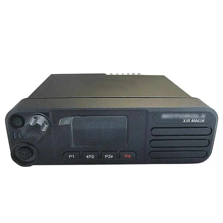 XiR M8620 M8628 DMR Digital mobile walkie talkie Dual Band 2 way Radio vehicle car radio walkie talkie 20km 50km