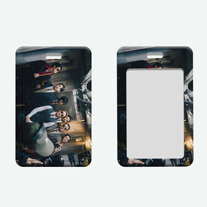 Porte-cartes BangTan Boys 2.0, nouveau modèle, Suga Jungkook Jimin Solo MV, étui à cartes en plastique avec pendentif à sangle <span class=keywords><strong>blanche</strong></span>, marchandises pour fans de Kpop - Product Image 5