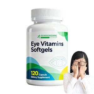OEM ODM Personnaliser les capsules molles de vitamines pour les yeux pour adultes, lutéine, zéaxanthine, vitamine C, E, <span class=keywords><strong>zinc</strong></span>, cuivre, complément alimentaire pour la santé des yeux - Product Image 1