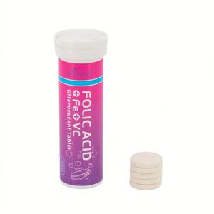Besica OEM Supplier Pregnant <strong>Woman</strong> Vitamin c <strong>Iron</strong> and Folic Acid <strong>Supplements</strong> Effervescent Tablet <strong>Iron</strong> Folic Acid Tablet - Product Image 5