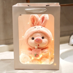 ตุ๊กตาหมูนมแปลงร่าง น่ารัก สไตล์อนิเมะ การ์ตูน นุ่มมาก บรรจุใยฝ้าย PP ขายส่ง - Product Image 4