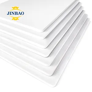 JINBAO 3 мм ПВХ пенопластовая доска производители пвх лист laminas de tipo marmol пластиковые мягкие ПВХ листы белого цвета