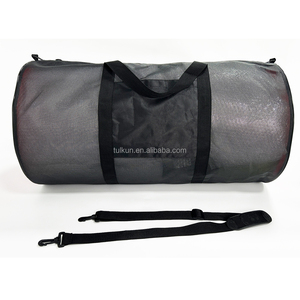 Scuba Diving Mesh Bag, Large Sports Gear Carry Bag With Adjustable