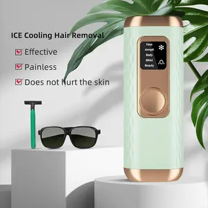 Wochuan 5 Smart Modes Skin Rejuvenation 5 Gears Ice Cooling Laser Epilator Hair Removal Ipl Hair Removal Hair Removal Appliances