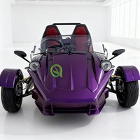 Excellente qualité tout-terrain carburant 350cc inverse Tricycle voiture de sport convertible adapté à la détente sportive et à la course