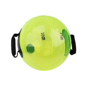 As bolas transparentes resistentes portáteis do exercício da água do PVC pesaram o equipamento da aptidão para o uso do Gym - Product Image 4
