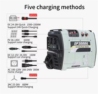 Centrale électrique portable 3500 W avec panneaux solaires pliants Générateur à énergie solaire 3500 Watt Batterie au lithium-ion Source de voiture