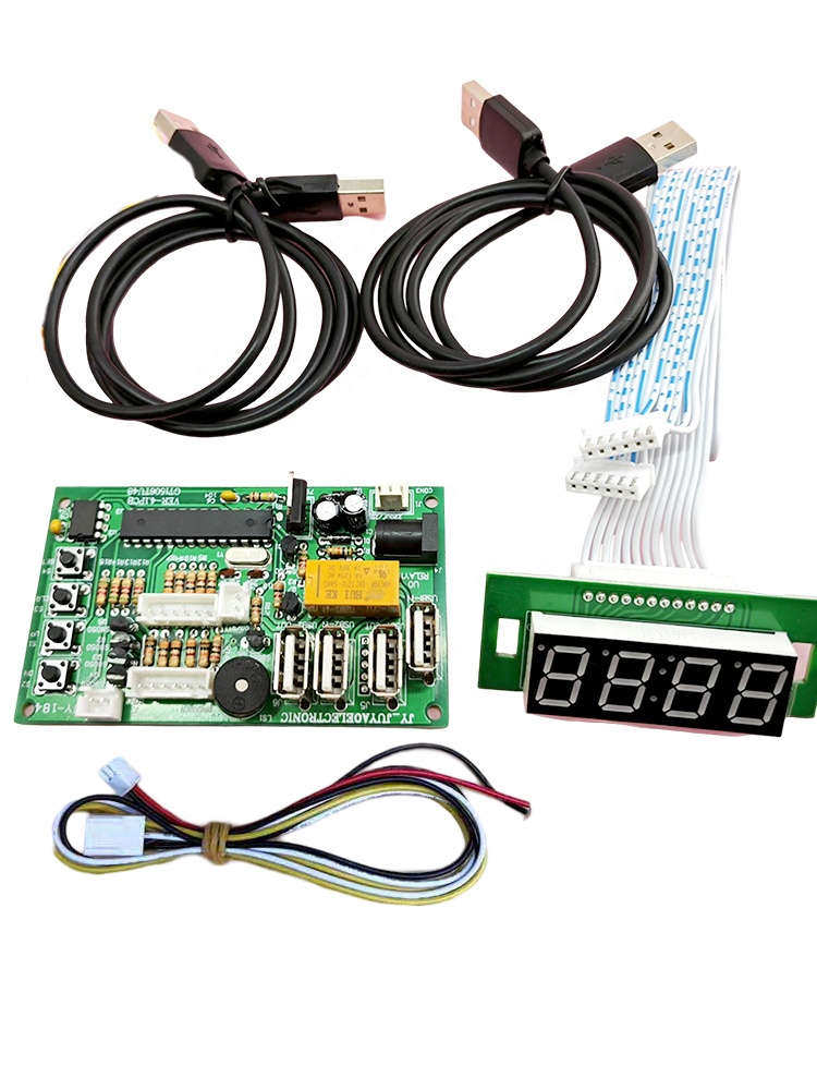 Yinglucky Y-1104 USB Time Control PCB Timer Board for Coin Operated USB Devices and Vending Machines