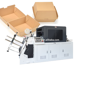 Automatic Hamburg Box Machine High Speed Automatic <strong>Paper</strong> Carton Box Erecting Making Affordable Forming Machine <strong>60</strong>-320pcs/ Min - Product Image 1
