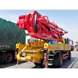 Pompa semen dipasang di Truk, pompa semen 370C-8A 37m dengan bantalan Motor mesin, komponen inti ke Georgia - Product Image 6