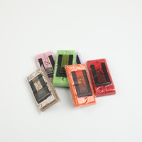 Vente en gros de cubes de cire parfumée multicolores personnalisés avec logo privé pour les anniversaires, la maison et la diffusion d'arômes