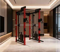 Machine d'entraînement multifonctionnelle en acier unisexe pour usage commercial et domestique, équipement d'exercice Smith Squat Gantry pour la musculation