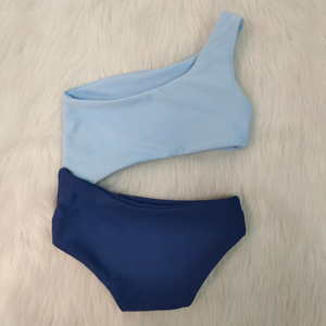 Kid Swimming <strong>Wear</strong> Custom Children Bikini Toddler Swimwear Girls Rash Guard Swimsuits <strong>Long</strong> <strong>Sleeve</strong> Ruffle Children Swimwear - Product Image 2